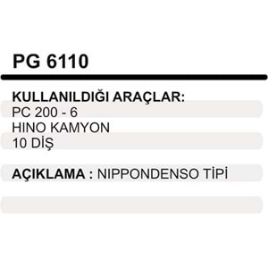 MARS DISLISI PC200-6 HINO 10DIS