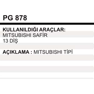 MARS DISLISI MITSUBISHI SAFIR 13D