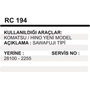 MARS CATAL KOMATSU HINO YM CATALLI