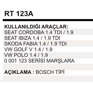 RED.TM.TK VW SEAT 1,9TDI BOSCH 123 SERI