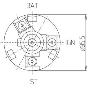 MARŞLI KONTAK ANAHTARI İKİ POZİSYONLU KABLOSU