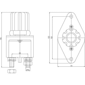 ACİL DEVRE KESİCİ(BUTON TİP,BÜYÜK ARAÇ VE İŞ MAK)