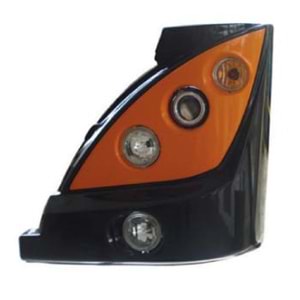 FAR MERCEKLİ 24V LEDSİZ CAMLI Ç.Lİ KAPAK K.LU OTO