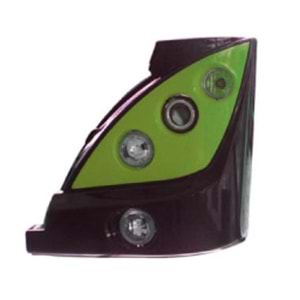 FAR SİS CADFACE 24V BONE K.LU ÇİZGİLİ CAMLI