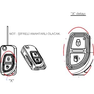 UZAKTAN KUMANDA MERKEZİ KİLİT SİSTEMİ / KARSAN (KR