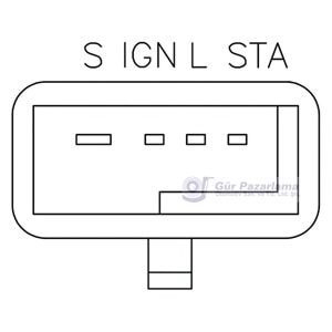 KONJ TOYOTA COROLLA/CAMRY(CS121 ALTERNTR)(DORT KAL