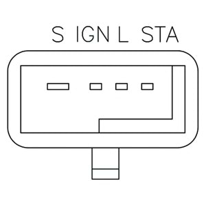 KONJ BUICK/PONTIAC DORT KALIN FIS-(KOSELI SOKET)