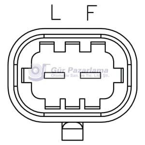 KONJ. 12V FORD FIESTA - FORD FOCUS 1999-> 2 FİŞLİ