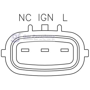 KONJ. 12V SUZUKI ALTO IV 1,1L 2002 -> SUZUKI BALEN