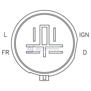 KONJ HONDA (63.5 mm) (4 FIS) (D-FR-IG-L)