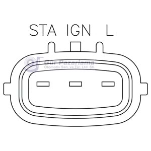 KONJ CATERPILLAR / FORKLIFT Y.M. (57.5 mm) (3 IN