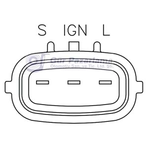 KONJ. 12V TOYOTA LEXUS 2001 - 2003 - CAMRY 2001 ->