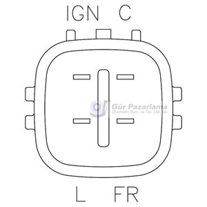 KONJ. 12V HONDA CRV 2007-> IG-C-L-FR