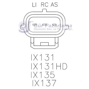 ALTERNATÖR KONJEKTÖR FORD C-MAX 1.8 TDCİ 02.2007 F