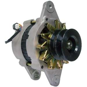 24V 55A HİNO MOTORLU İŞ MAKİNASI CIFT KASNAKLI