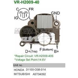 ALTERNATOR KONJEKTOR HONDA CIVIC/CRX