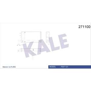 KALORIFER RADYATOR 2 SIRA ALB SISTEM DKS 131