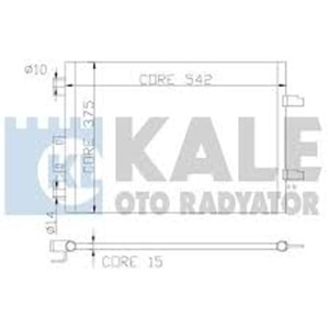 RADYATOR KLIMA RENAULT CLIO 2 1.5 DCI 01-08