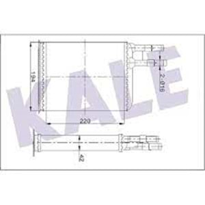 KALORIFER RADYATOR CITROEN JUMPER/FIAT DUCATO-P