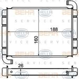 KALORIFER RADYATOR EGEA- DOBLO- PRATICO- LINEA-