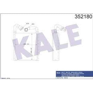 KALORIFER RADYATOR VW GOLF4 PASSAT MAN TGE