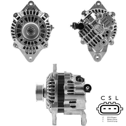 ALT. ALTERNATOR (URETIMDEN KALDIRILMISTIR) 12V 80 AMP SUBARU FORESTER 2.0 - 2.5 - IMPREZA 1.5 - 2.0 - 2.5 - OUTBACK