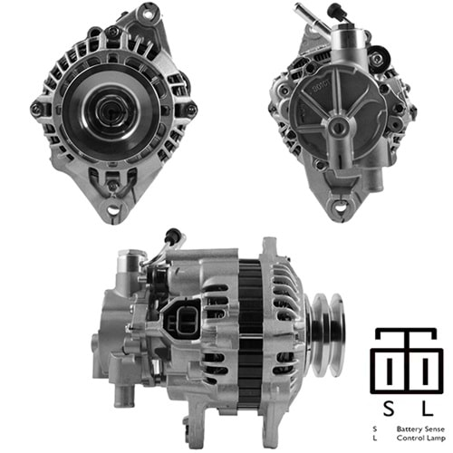 ALTERNATOR (URETIMDEN KALDIRILMISTIR) 12V 65 AMP MITSUBISHI L200 - L400 - PAJERO 2.5 TD