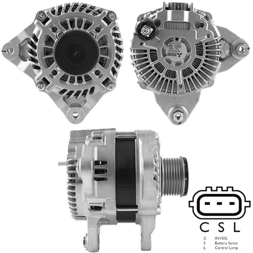 ALT. ALTERNATOR (URETIMDEN KALDIRILMISTIR) 12V 150 AMP NISSAN QASHQAI 1.6