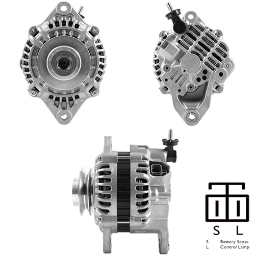 ALTERNATOR (URETIMDEN KALDIRILMISTIR) 12V 110 AMP NISSAN PRIMERA 2.2 DI - 2.2 DCI