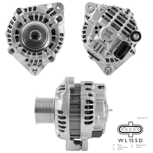 ALT. ALTERNATOR 24V 120 AMP IVECO