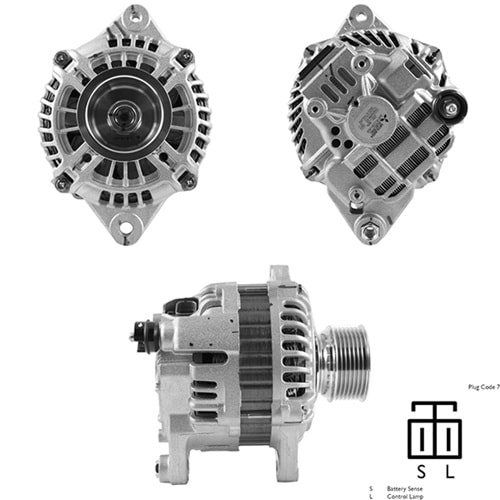 ALT. ALTERNATOR 24V 90 AMP ISUZU NLR 85 - NPR 75