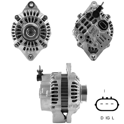 ALT. ALTERNATOR (URETIMDEN KALDIRILMISTIR) 12V 75 AMP SUZUKI SWIFT 1.3 - 1.5 - WAGON 1.3