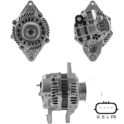 ALT. ALTERNATOR (URETIMDEN KALDIRILMISTIR) 12V 85 AMP MITSUBISHI COLT 1.1 - 1.3 - 1.5 / SMART FORFOUR 1.1 - 1.5