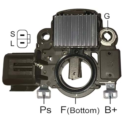 ALTERNATOR KONJEKTOR (URETIMDEN KALDIRILMISTIR) 12V 70 AMP FORD RANGER / MAZDA B2500 2.5 D (A2TA6099 - A2TC1479)