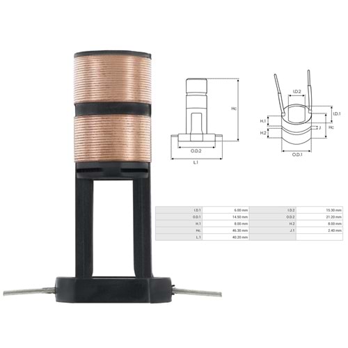 ALT. ROTOR BAKIRI FORD FOCUS - C-MAX (GEBE-2050)