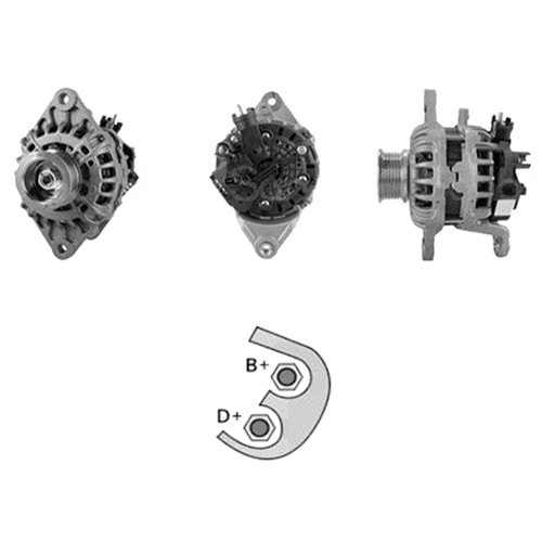 ALT. ALTERNATOR 12V 120 AMP TATA (F002G10827)