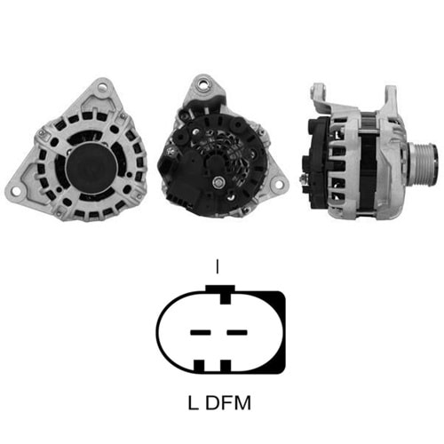ALT. ALTERNATOR 12V 150 AMP FIAT DUCATO 3.0 MULTIJET / IVECO 3.0 D (F000BL0704)