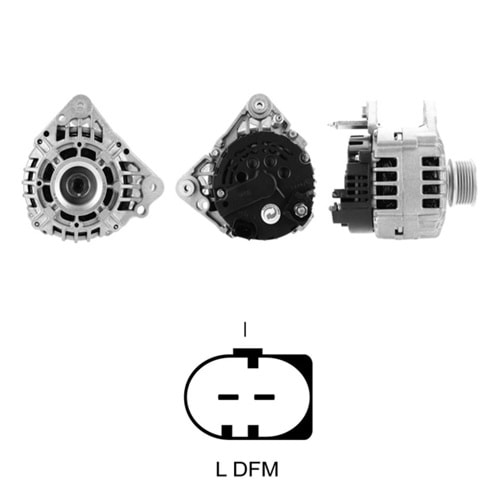 ALT. ALTERNATOR 12V 90 AMP AUDI / SEAT / SKODA / VOLKSWAGEN (0124325003)