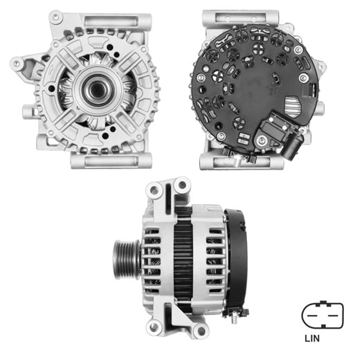 ALT. ALTERNATOR 12V 200 AMP MERCEDES-BENZ E200 - E220 - C220 - C200 (0121715029)