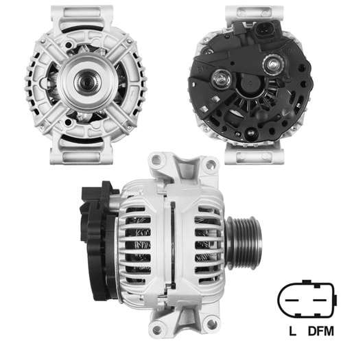 ALT. ALTERNATOR 12V 140 AMP AUDI / SEAT / SKODA / VOLKSWAGEN (0124525009)