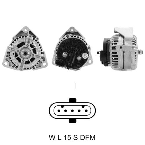 ALT. ALTERNATOR 24V 80 AMP MAN (0124555013)