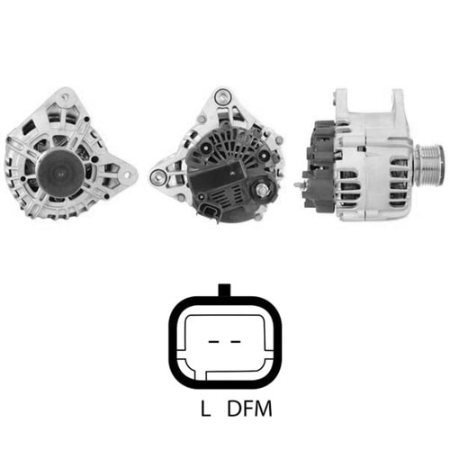 ALTERNATOR 12V 150 AMP DACIA / RENAULT (TG15C217) (23100-6833R)