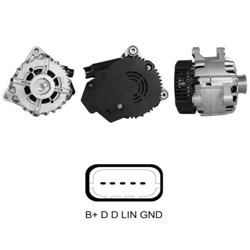 ALT. ALTERNATOR 12V 210 AMP CITROEN / PEUGEOT HDI MOTOR START - STOP (IST60C030)