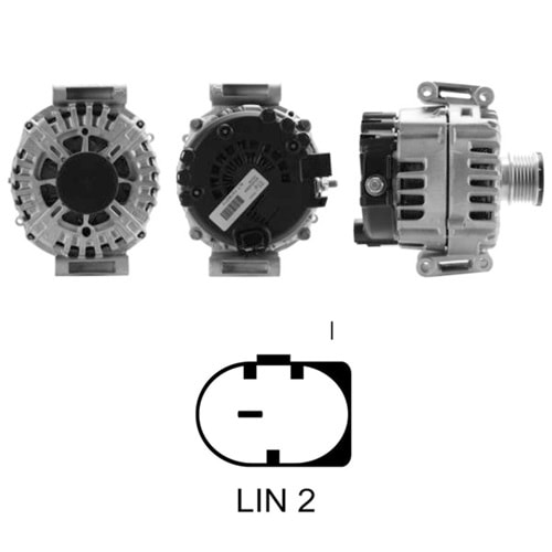 ALT. ALTERNATOR 12V 180 AMP MERCEDES-BENZ C SERI - E SERI - GLE - GLK - ML - SL - SLC - SLK - SPRINTER - VIANO - VIT