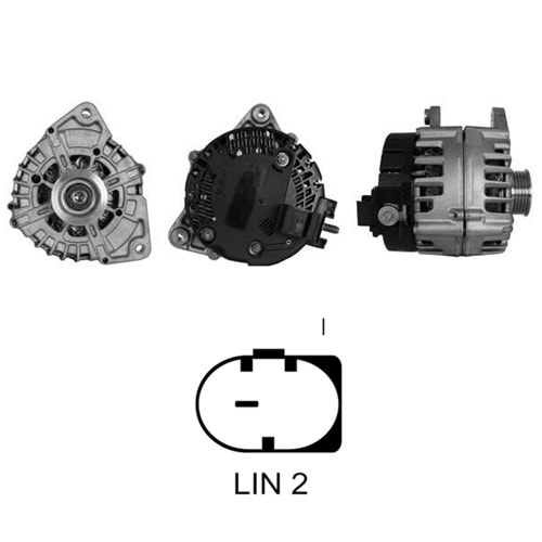 ALTERNATOR 12V 250 AMP MERCEDES C200 - C220 - C250 - CLS220 - CLS250 - E200 - E220 - E250 - GLC - ML - SLK - SP