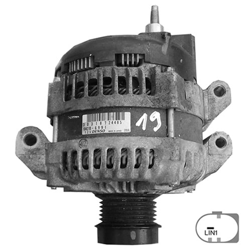 ALTERNATOR 12V 200 AMP MASERATI GHIBLI III (M157) 3.0 S - QUATTROPORTE VI 3.0 (104210-6991)