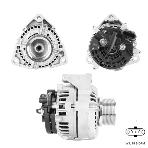 ALT. ALTERNATOR 24V 80 AMP MERCEDES-BENZ KAMYON - OTOBUS (19070007)