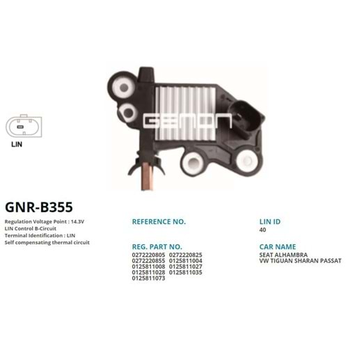 ALTERNATOR KONJEKTOR 12V AUDI A3 / SEAT LEON - ALHAMBRA - ATECA / SKODA OCTAVIA - SUPERB - KODIAQ / VOLKSWAGEN GOLF - PAS
