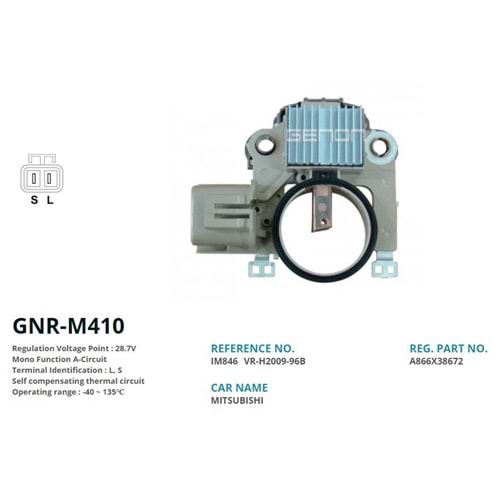 ALT. KONJEKTOR 24V MAZDA MOTORLU IS MAKINASI (L, S)