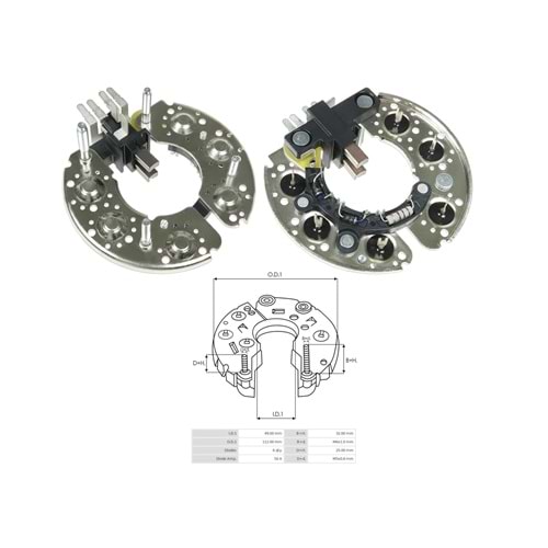 ALT. DIOT TABLASI 110MM JOHN DEERE
